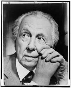 Portrait of Frank Lloyd Wright Frank Lloyd Wright, photographed by Al Ravenna, 1954. Library of Congress, Prints & Photographs Division, NYWT&S Collection, LC-USZ62-116657. http://www.loc.gov/pictures/item/96514795/