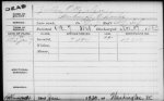 Pension Record Index for Charles Newburgh, Alias Otto Zoeller[7]